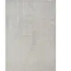 The Carpet - Elisa tapis salon moderne doux motif géométrique gris