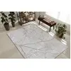 Tapis poils courts noeuds salon moderne, gris, 160 x 230 cm