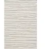 Tapis everest moderne effet haut-bas 3d - crème - 200 x 290 cm