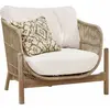 LOBERON Fauteuil 100 % FSC® Belvidere, beige (80.5 x 87 x 68cm)