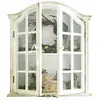 Loberon Armoire murale Monthelie, blanc vieilli (18 x 50.5 x 56cm)