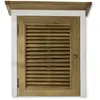 LOBERON Meuble haut Degarmo, marron (60 x 60 x 65cm)