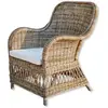 LOBERON Fauteuil Chandevion, marron (80 x 70 x 90cm)