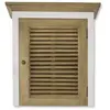 LOBERON Meuble haut Degarmo, marron (60 x 60 x 65cm)