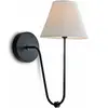 LOBERON Applique Lustre, noir/blanc (43.5 x 20 x 34cm)