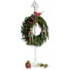 LOBERON Support pour couronne Irulan, blanc vieilli (76cm)