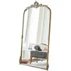LOBERON Miroir Choni, doré vieilli/transparent (5 x 104 x 189cm)