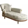 LOBERON Méridienne Queyranne, beige (85.5 x 198 x 85cm)