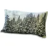 LOBERON Housse de coussin Silver Creek, crème/vert (50 x 30cm)