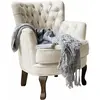 LOBERON Fauteuil Calgary, crème (70.5 x 64 x 77cm)