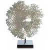 LOBERON Corail décoratif Condière, blanc/noir (11.5 x 23 x 28cm)
