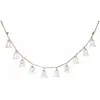 LOBERON Guirlande Bells, transparent/marron (7 x 100 x 7.5cm)