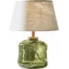 LOBERON Lampe à poser Rufino, vert/beige (28cm)