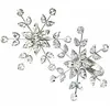 LOBERON Lot de 2 ronds de serviette Sophie, argenté (5 x 9cm)