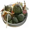 Loberon Lot de 6 décorations de Noël Moriches - Vert