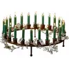 LOBERON Couronne à bougies Margarit, marron vieilli (10cm)