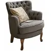 LOBERON Fauteuil Calgary, gris (70.5 x 64 x 77cm)
