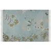 LOBERON Tapis Nére, bleu clair (200 x 140cm)