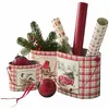 LOBERON Lot de 3 cache-pots Fuzzy, rouge (23 x 17 x 27.5cm)