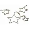 Loberon Lot de 4 décorations à suspendre Manilo, argenté (13 x 26cm)