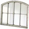 LOBERON Miroir Tobiah, blanc vieilli (5 x 76 x 60cm)