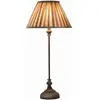 LOBERON Lampe à poser Ponsardin, gris vieilli/lin (30 x 30 x 66cm)