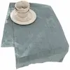 Loberon Chemin de table Bursinel, bleu (50 x 150cm)