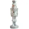 LOBERON Casse-noix décoratif Moriette, blanc/argenté (33.5cm)