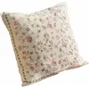 LOBERON Housse de coussin Karratha, crème/multicolore (40 x 40cm)