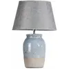 LOBERON Lampe à poser Manly, gris (51cm)