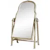 LOBERON Miroir Estienne, blanc vieilli (14 x 26 x 43.5cm)