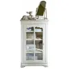 LOBERON Armoire Querisette, blanc vieilli (42 x 60 x 101cm)