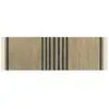 LOBERON Tapis long Orgeval, beige (250 x 80cm)