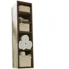 LOBERON Étagère murale Greenhaven, marron (25 x 25 x 100cm)