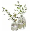 LOBERON Lot de 2 vases Qervilon, transparent (31.5cm)
