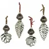 LOBERON Lot de 4 décorations à suspendre Géraudet, bronze (18cm)