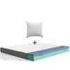 EMMA Pack Matelas Mémoire de forme et Oreiller Nuage 160x200