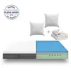 EMMA Pack Matelas Mémoire de forme et Couette et Oreiller Nuage 160x200
