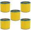 vhbw 5x Filtre rond / filtre en lamelles pour aspirateur, robot, aspir...
