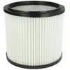vhbw 1x filtre plissé compatible avec Herkules 4001, 6309 P aspirateur - noir/blanc