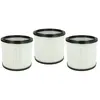 VHBW vhbw 3x Filtres ronds pour aspirateur multifonctions Rowenta RU 03