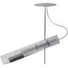 INGO MAURER plafonnier ZUUK (Argent - aluminium et verre)