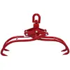 XPOTOOL Pince forestière pour troncs max. 1310 mm, Force 1500 kg, Pince de levage, 4 Mandrins de serrage