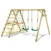WICKEY Portique balançoire Aire de jeux Smart Hike vert avec extension...