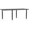 Table à dîner en chêne noir 95 x 200 cm Oku - NORR11