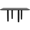 Table basse carrée en chêne noir 80 x 80 cm Oku - NORR11