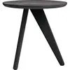 Table d'appoint en chêne massif noire Fin - NORR11