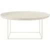 Table basse blanche 90 cm Duke - Norr11
