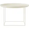 Table basse blanche 70 cm Duke - Norr11