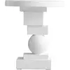 101 COPENHAGEN - Table d'appoint Artist - Blanc - Béton fibré - Design...